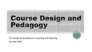 Navigating Challenges in Course Design and Teaching for a Hybrid Learning Environment