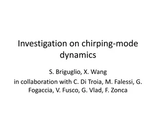 Chirping Mode Dynamics in Tokamak Equilibria