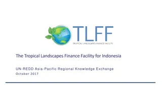 Tropical Landscapes Finance Facility - Leveraging Private Finance for Public Good