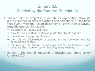 Exploring the Interplay of Art and Science in the Gravitational Universe 2.0 Project