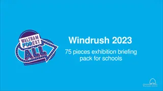 Windrush 2023: Celebrating 75 Years Through School Art - Briefing Pack