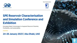 SPE Reservoir Characterisation and Simulation Conference 2023 in Abu Dhabi, UAE