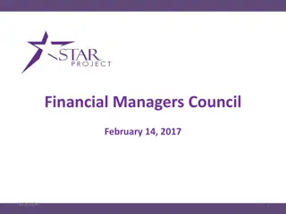 Financial Managers Council - February Updates and User Group Distribution Lists