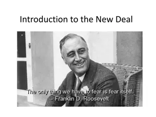 Uncovering the Impact and Legacy of the New Deal Era