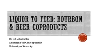 Evolution of Bourbon and Beer Coproducts in Kentucky