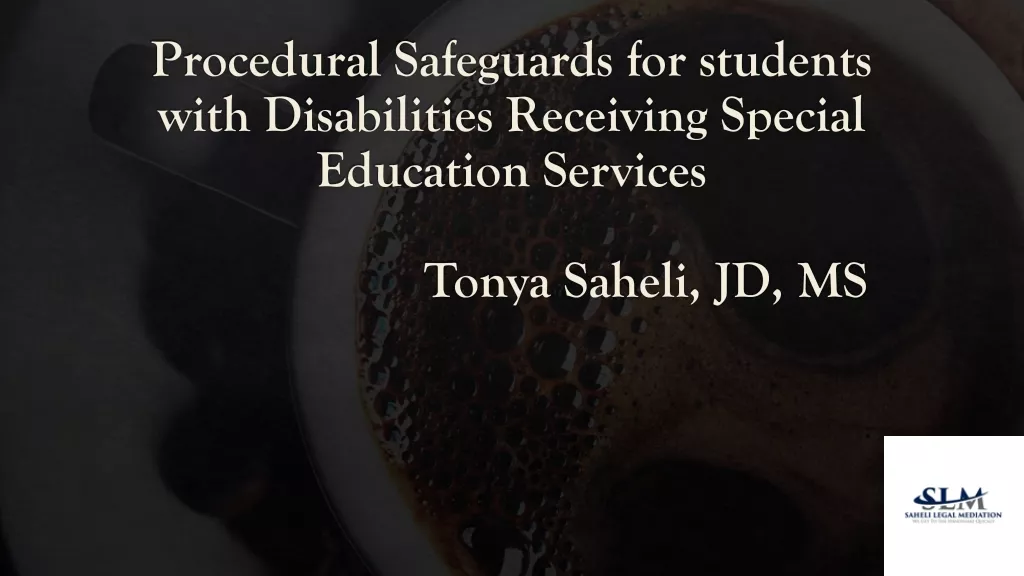 Procedural Safeguards for Students with Disabilities