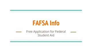 The FAFSA: Your Key to Financial Aid