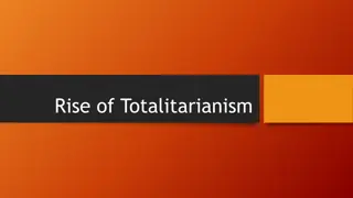 The Rise of Totalitarianism: Impact of the Great Depression and Hitler's Ascension