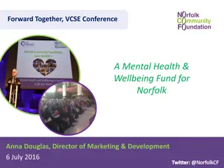 Norfolk VCSE Conference Mental Health & Wellbeing Fund Development