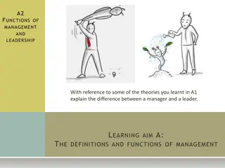 The Difference Between Managers and Leaders