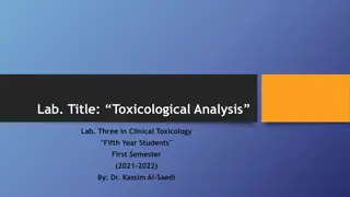 Analytical Toxicology: Techniques and Sample Analysis in Clinical Toxicology