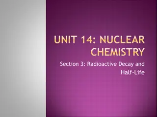 Radioactive Decay and Half-Life in Nuclear Chemistry