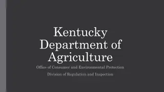 Modernization of Kentucky Department of Agriculture's Motor Fuel Quality Program