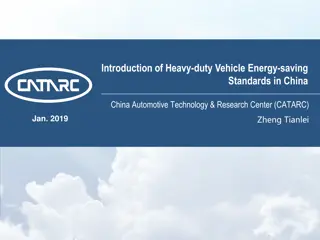 Introduction of Heavy-duty Vehicle Energy-saving Standards in China