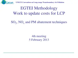 UNECE Convention on Long-range Transboundary Air Pollution - February 2013 Meeting Updates