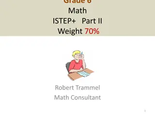 Grade 6 Math ISTEP+ Part II Overview