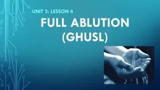 Complete Guide to Full Ablution (Ghusl) in Islam