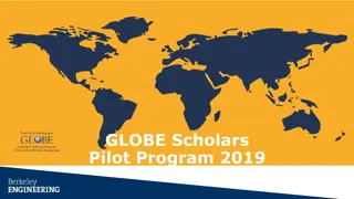 GLOBE Scholars Pilot Program 2019 Overview