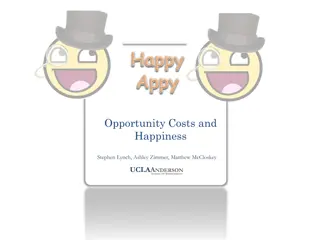 Opportunity Costs and Maximizing Happiness for Better Financial Decisions