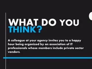 Navigating Ethical Considerations: Happy Hour Invitation from IT Professionals Association