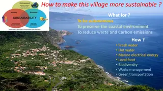 Building Sustainable Practices for a Coastal Village