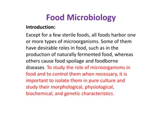 Exploring the World of Food Microbiology