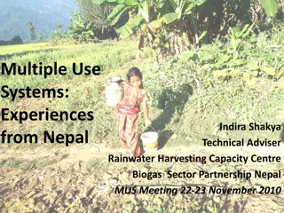 Enhancing Rural Livelihood Through Rainwater Harvesting in Nepal