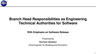 Branch Head Responsibilities in Engineering for Software Release