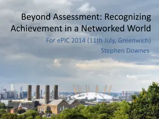 Reflections on Achievement and Success in a Networked World