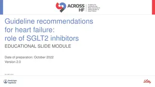 Guideline Recommendations for SGLT2 Inhibitors in Heart Failure