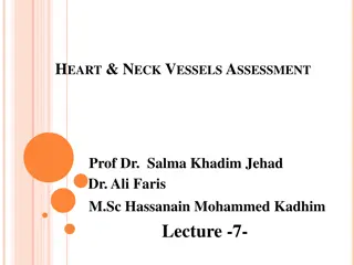 Heart and Neck Vessels Assessment Overview