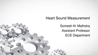 Heart Sound Measurement in Cardiac Auscultation