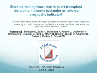 Elevated Resting Heart Rate in Heart Transplant Recipients: A Prognostic Indicator?