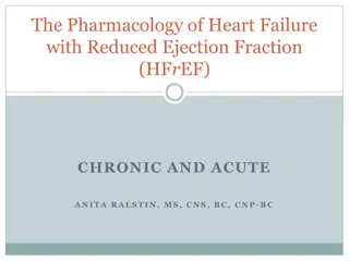 Pharmacology of Heart Failure with Reduced Ejection Fraction (HFrEF)