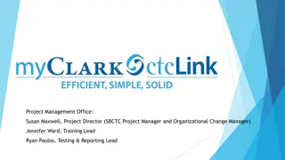 Project Management Office Updates and Important Information