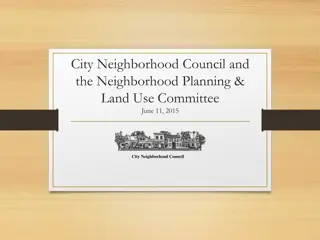 City Neighborhood Council Overview