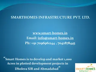 Smart Homes Infrastructure Pvt. Ltd. - Developing Affordable Housing Projects in India