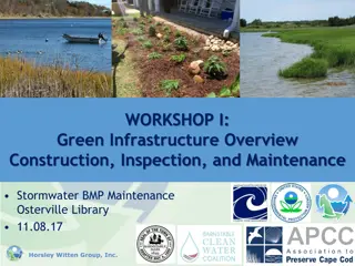 Green Infrastructure: Sustainable Stormwater Management Workshop