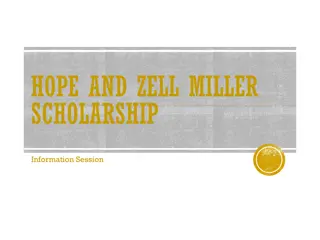 Hope and Zell Miller Scholarship Information Session