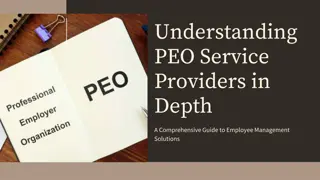 Maximizing Efficiency: PEO Service Providers & Accounting Tips