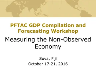 The Non-Observed Economy in GDP Compilation