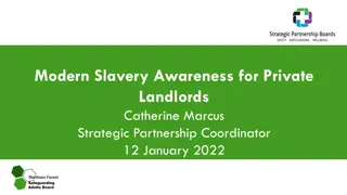 Modern Slavery Awareness for Private Landlords