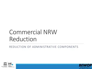 Efficient Strategies for Reducing Administrative Components in Commercial Water Loss