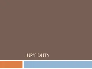 Jury Duty in the United States