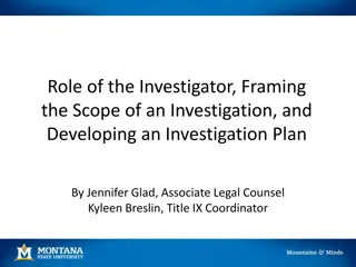 Best Practices for Conducting a Fair Investigation