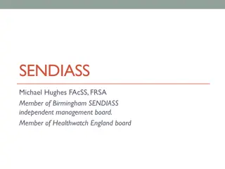 Birmingham SENDIASS - Supporting Special Educational Needs and Disabilities