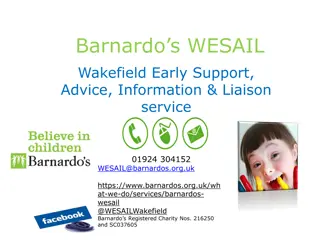 Barnardos WESAIL Wakefield Support and Advice Services