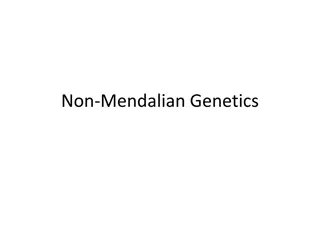 Non-Mendelian and Sex-Linked Genetics