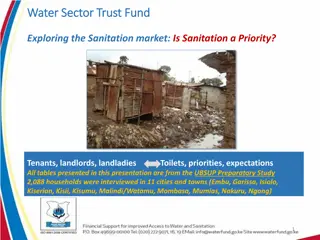 Exploring Sanitation Priorities and Investments: Insights from UBSUP Preparatory Study