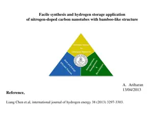 Nitrogen-Doped Carbon Nanotubes for Hydrogen Storage